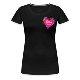 T-Shirt Lulu personalisierbar - Schwarz