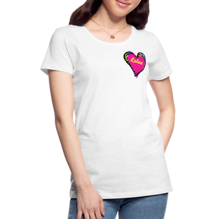 T-Shirt Lulu personalisierbar - Weiß