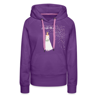 Hoodie "Bride to be" - Purple