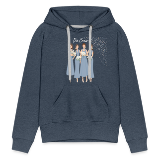 Hoodie Crew Luna - Jeansblau