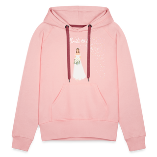 Hoodie "Bride to be" - Kristallrosa