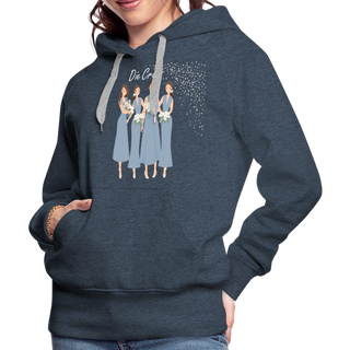 Hoodie Crew Luna - Jeansblau