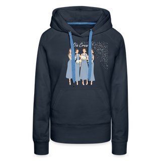 Hoodie Crew Luna - Navy