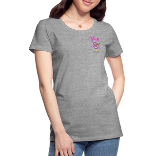 T-Shirt Crew Triffany - Grau meliert