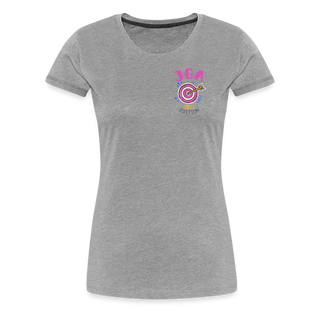 T-Shirt Crew Triffany - Grau meliert