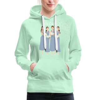 Hoodie Crew Luna - helles Mintgrün