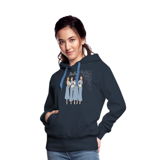 Hoodie Crew Luna - Navy