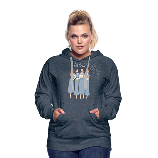 Hoodie Crew Luna - Jeansblau