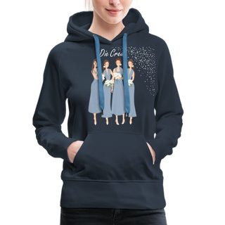 Hoodie Crew Luna - Navy