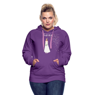 Hoodie "Bride to be" - Purple