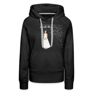 Hoodie "Bride to be" - Schwarz