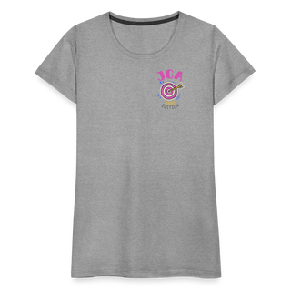 T-Shirt Crew Triffany - Grau meliert