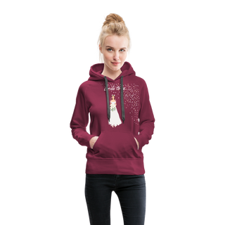 Hoodie "Bride to be" - Bordeaux