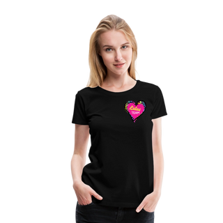 T-Shirt Lulu personalisierbar - Schwarz