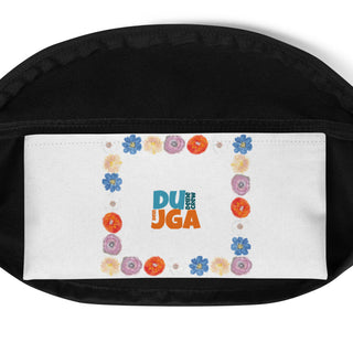 Junggesellinnenabschied Bauchtasche bunt, Blumenmuster, JGA Service Alexandra Hadnadjev