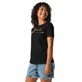 Lockeres T-Shirt Braut Sofia