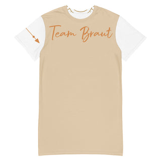 T-Shirt-Kleid Team Braut Sofia