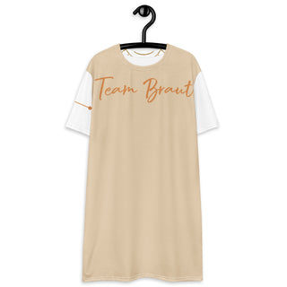 T-Shirt-Kleid Team Braut Sofia