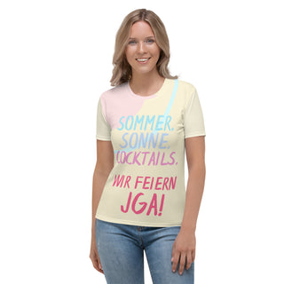 T-Shirt Sommer. Sonne. Cocktails.