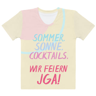 T-Shirt Sommer. Sonne. Cocktails.