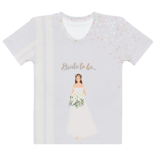 T-Shirt Bride to be... flieder