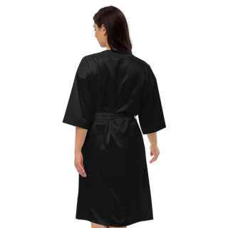 Satin-Bademantel JGA Wellness Spaß