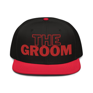 Snapback-Cap "The Groom" rot