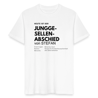 T-Shirt "JGA von..." - weiß