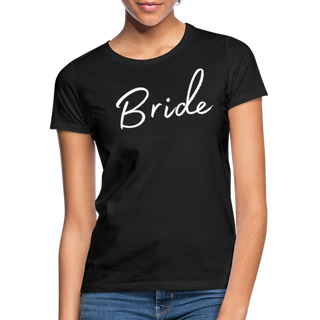 T-Shirt Bride weiß - Schwarz