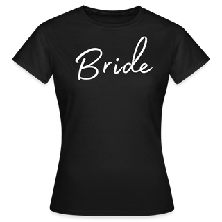 T-Shirt Bride weiß - Schwarz