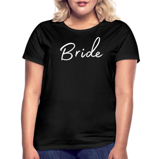 T-Shirt Bride weiß - Schwarz