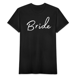 T-Shirt Bride weiß - Schwarz