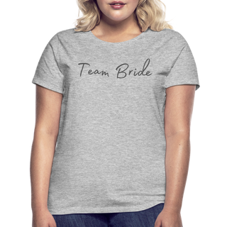 T-Shirt Team Braut - Grau meliert