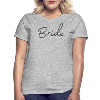 T-Shirt Bride - Grau meliert