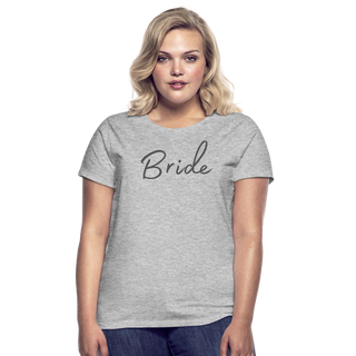 T-Shirt Bride - Grau meliert