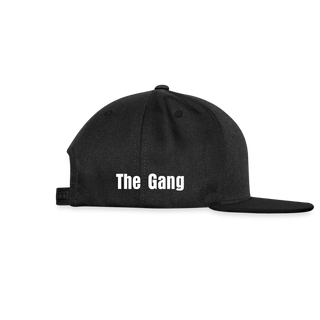 Snapback Cap "The Gang" Affen - Schwarz/Schwarz