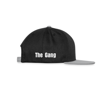 Snapback Cap "The Gang" Löwen - Schwarz/Grau
