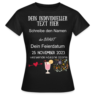 JGA T-Shirt - Schwarz