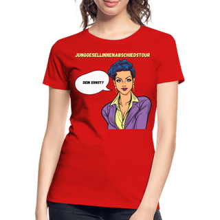 T-Shirt Comic "Dein ernst?" - Rot