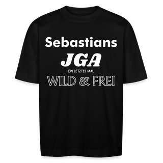 Oversize T-Shirt Sebastian - Schwarz