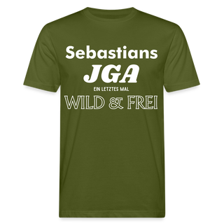 T-Shirt Sebastian - Moosgrün