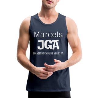 Tank Top Marcel personalisierbar - Navy