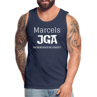 Tank Top Marcel personalisierbar - Navy