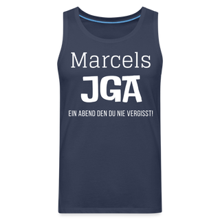 Tank Top Marcel personalisierbar - Navy