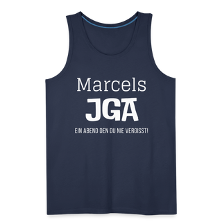 Tank Top Marcel personalisierbar - Navy