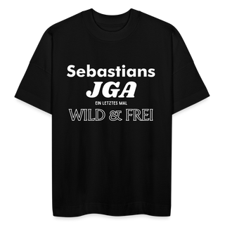 Oversize T-Shirt Sebastian - Schwarz