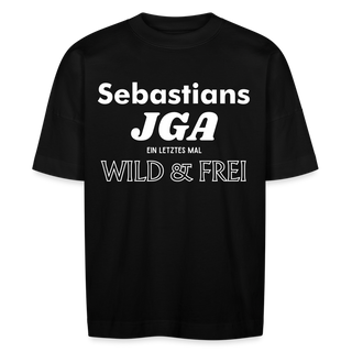 Oversize T-Shirt Sebastian - Schwarz