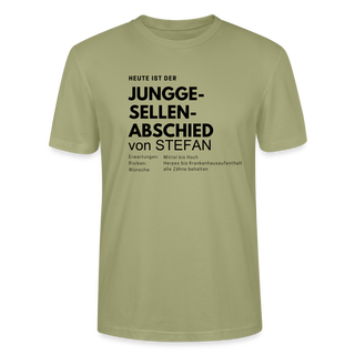 T-Shirt "JGA von..." - Nebelgrün