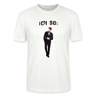 T-Shirt Bräutigam "Ich: so" - Weiß