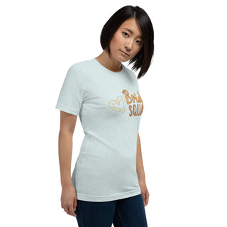 enganliegendes T-Shirt Bride Squad Emma